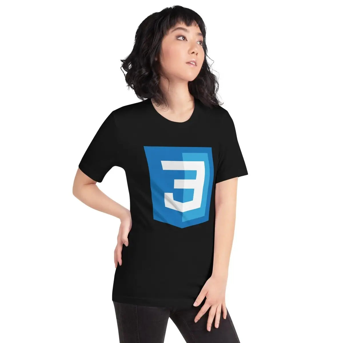 CSS3 Shield Icon T-Shirt (unisex)