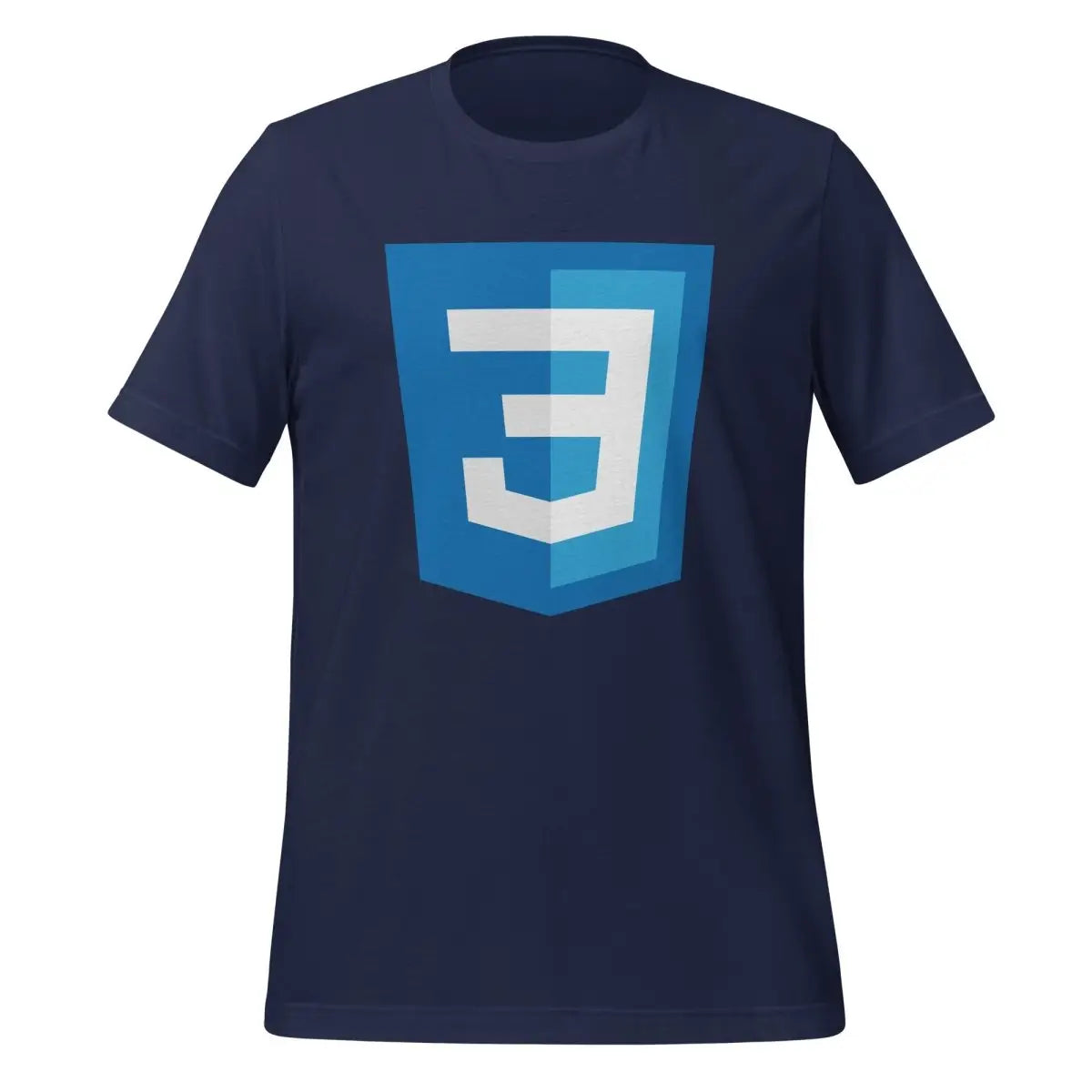 CSS3 Shield Icon T-Shirt (unisex) - Navy / M