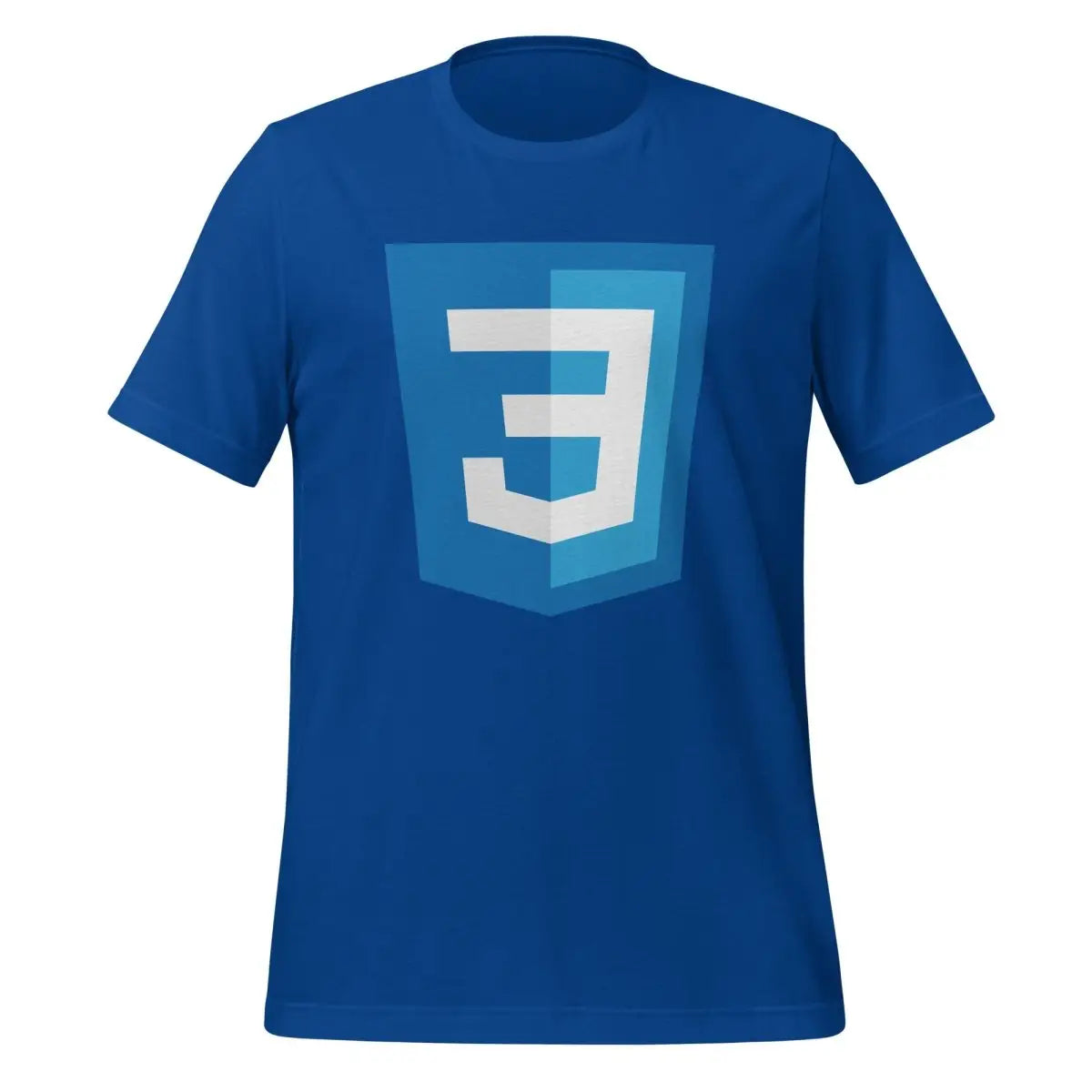 CSS3 Shield Icon T-Shirt (unisex) - True Royal / M