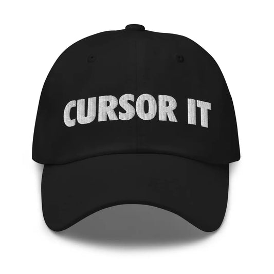 The Cursor it Cap Black.