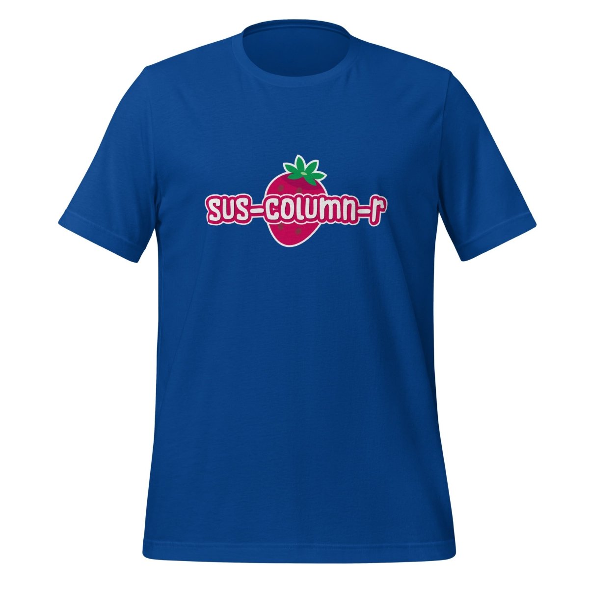 Cute sus - column - r Strawberry T-Shirt (unisex) - True Royal - AI Store