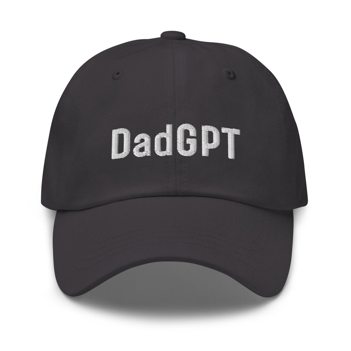 DadGPT Embroidered Cap 2.1 - Dark Grey - AI Store