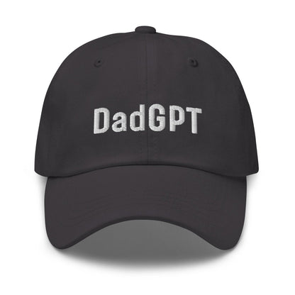 DadGPT Embroidered Cap 2.1 - Dark Grey - AI Store