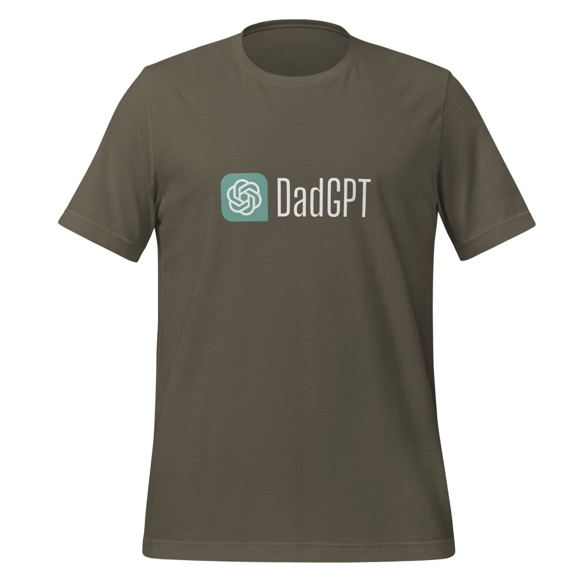 DadGPT T-Shirt 3 (unisex) - Army - AI Store