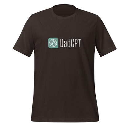 DadGPT T-Shirt 3 (unisex) - Brown - AI Store