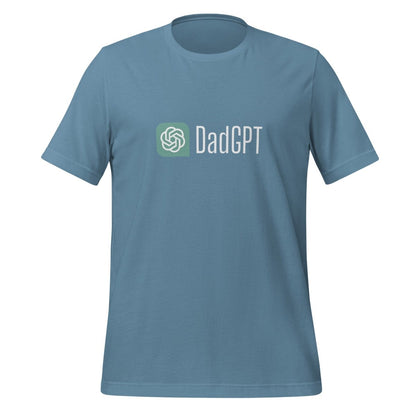 DadGPT T - Shirt 3 (unisex) - Steel Blue - AI Store