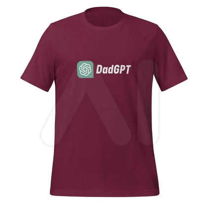 DadGPT T-Shirt 5 (unisex) - Maroon / M