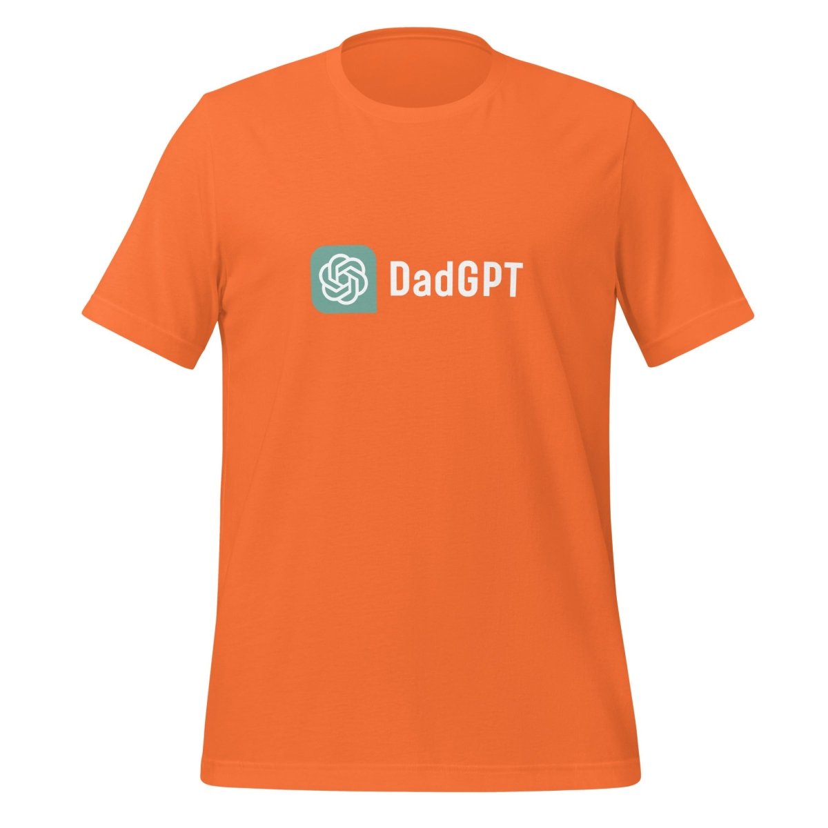 DadGPT T-Shirt (unisex) - Orange - AI Store