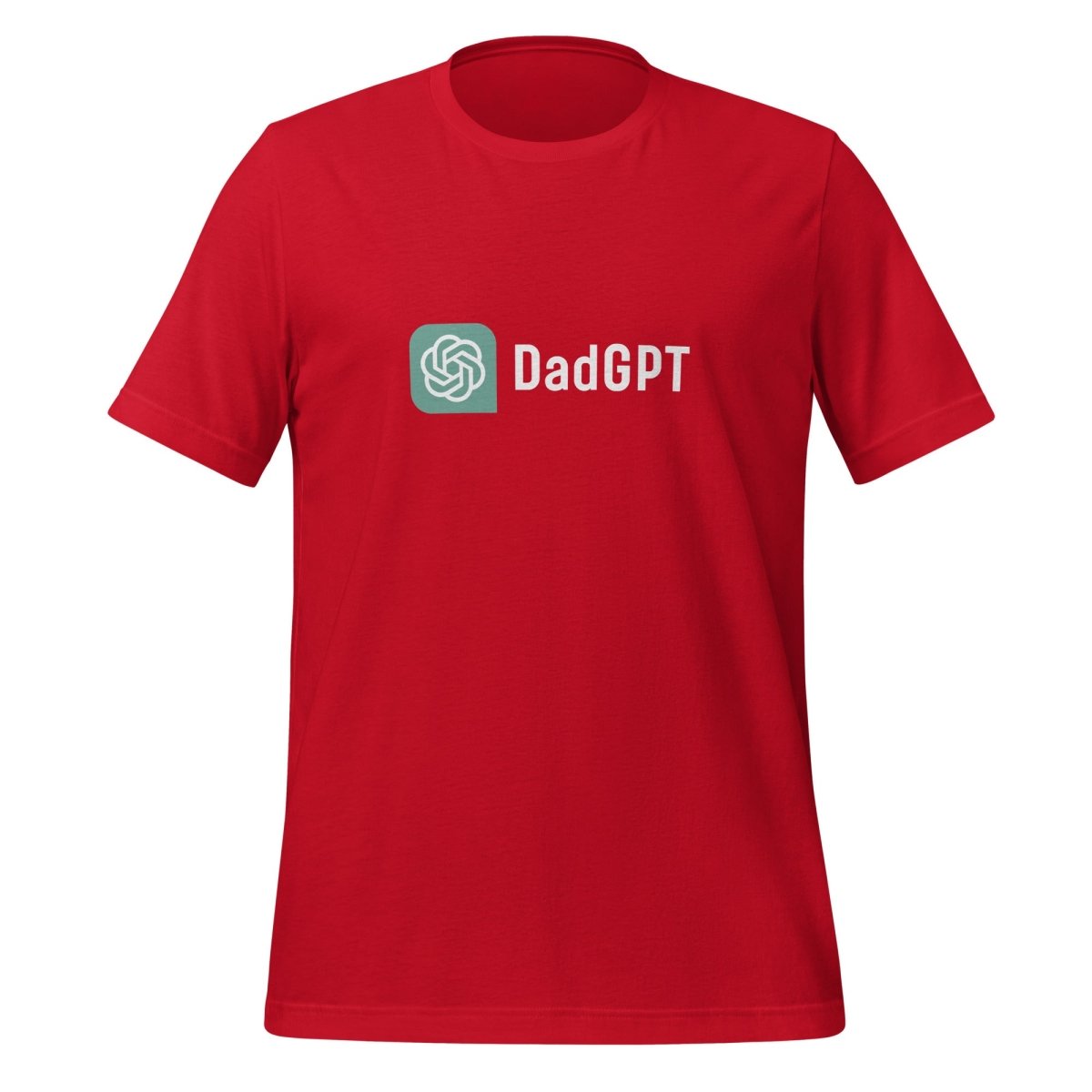 DadGPT T-Shirt (unisex) - Red - AI Store