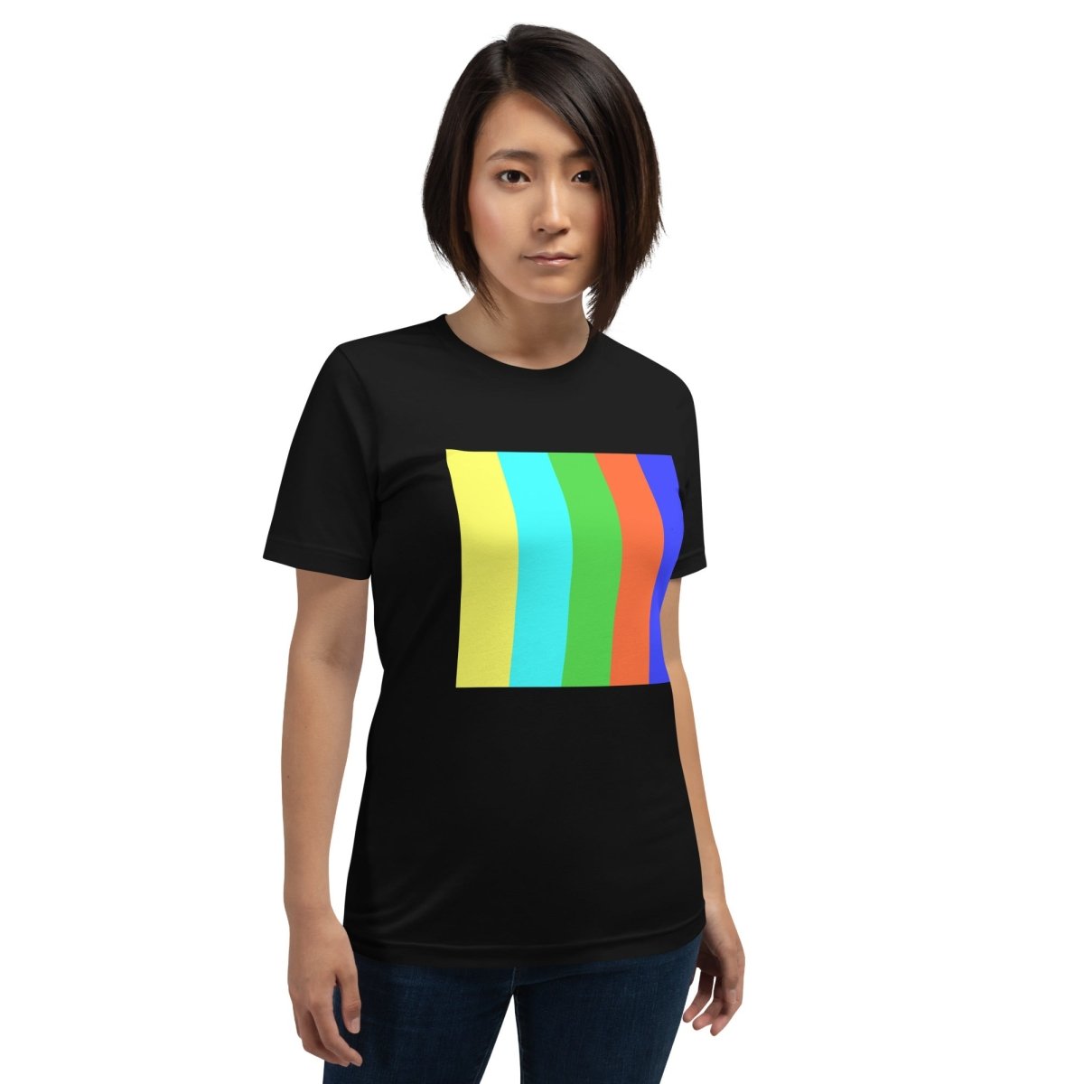 DALL - E 2 Square Watermark T - Shirt (unisex) - Black - AI Store