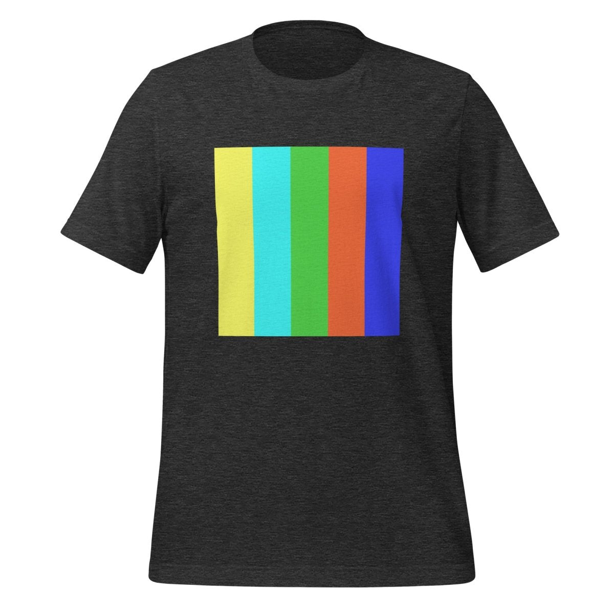 DALL - E 2 Square Watermark T - Shirt (unisex) - Dark Grey Heather - AI Store