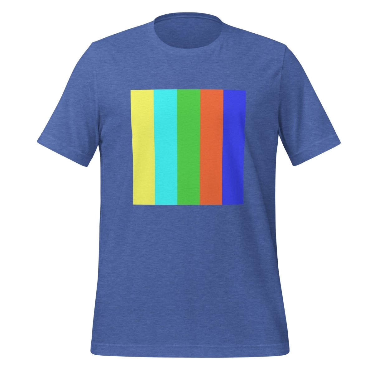 DALL - E 2 Square Watermark T - Shirt (unisex) - Heather True Royal - AI Store
