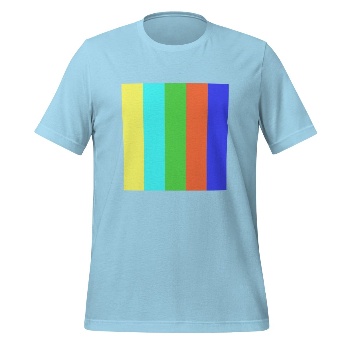 DALL - E 2 Square Watermark T-Shirt (unisex) - Ocean Blue - AI Store