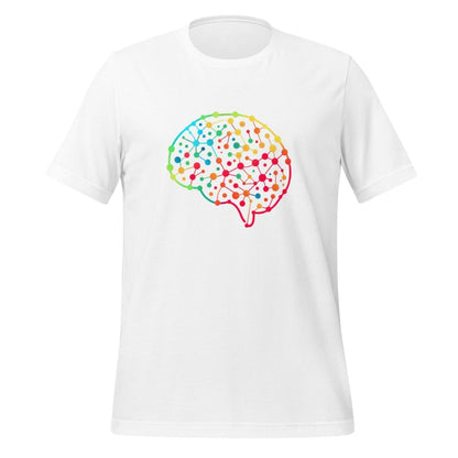 DALL - E Neural Network Brain T - Shirt (unisex) - White - AI Store
