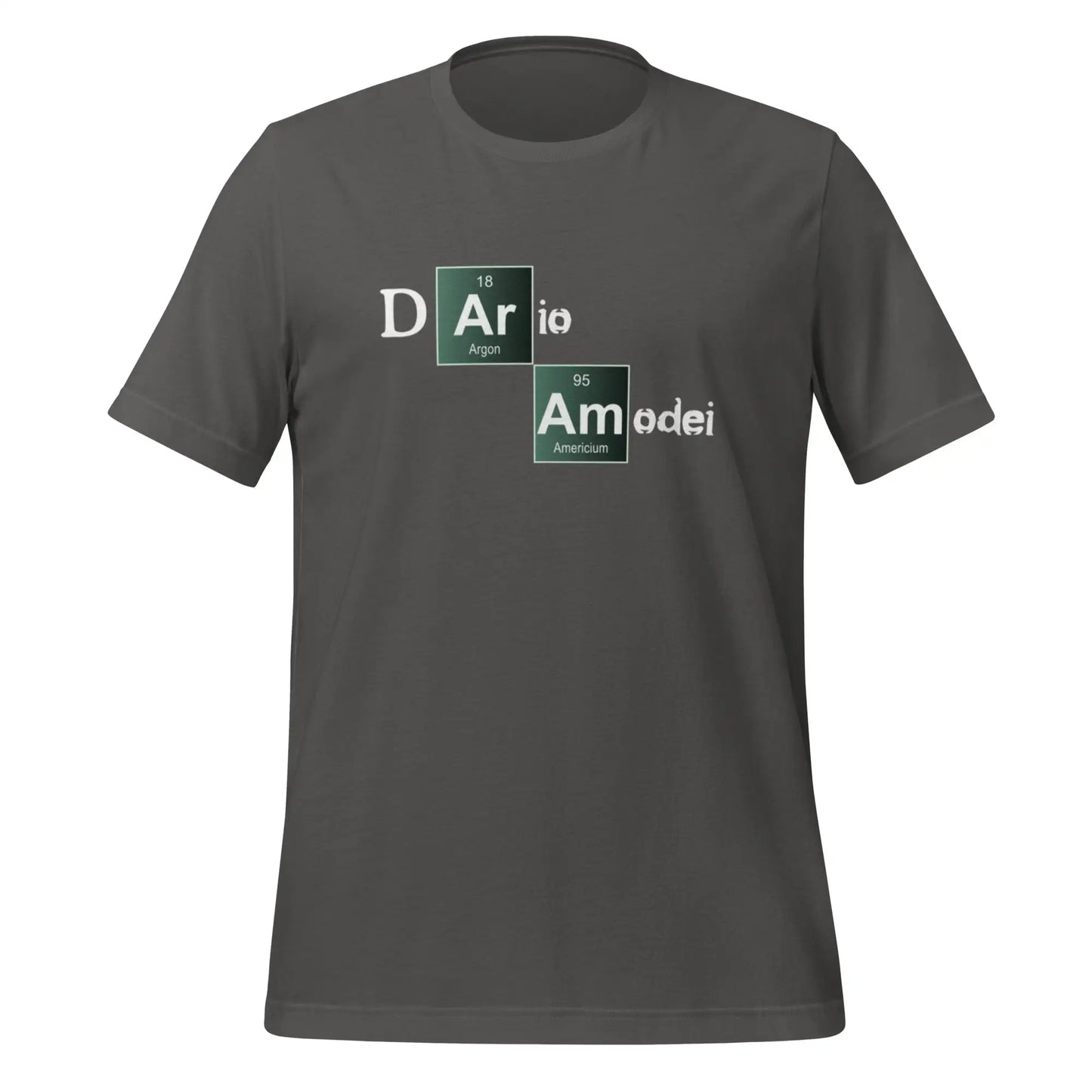 Dario Amodei Breaking Bad Style T-Shirt (unisex) - Asphalt / M