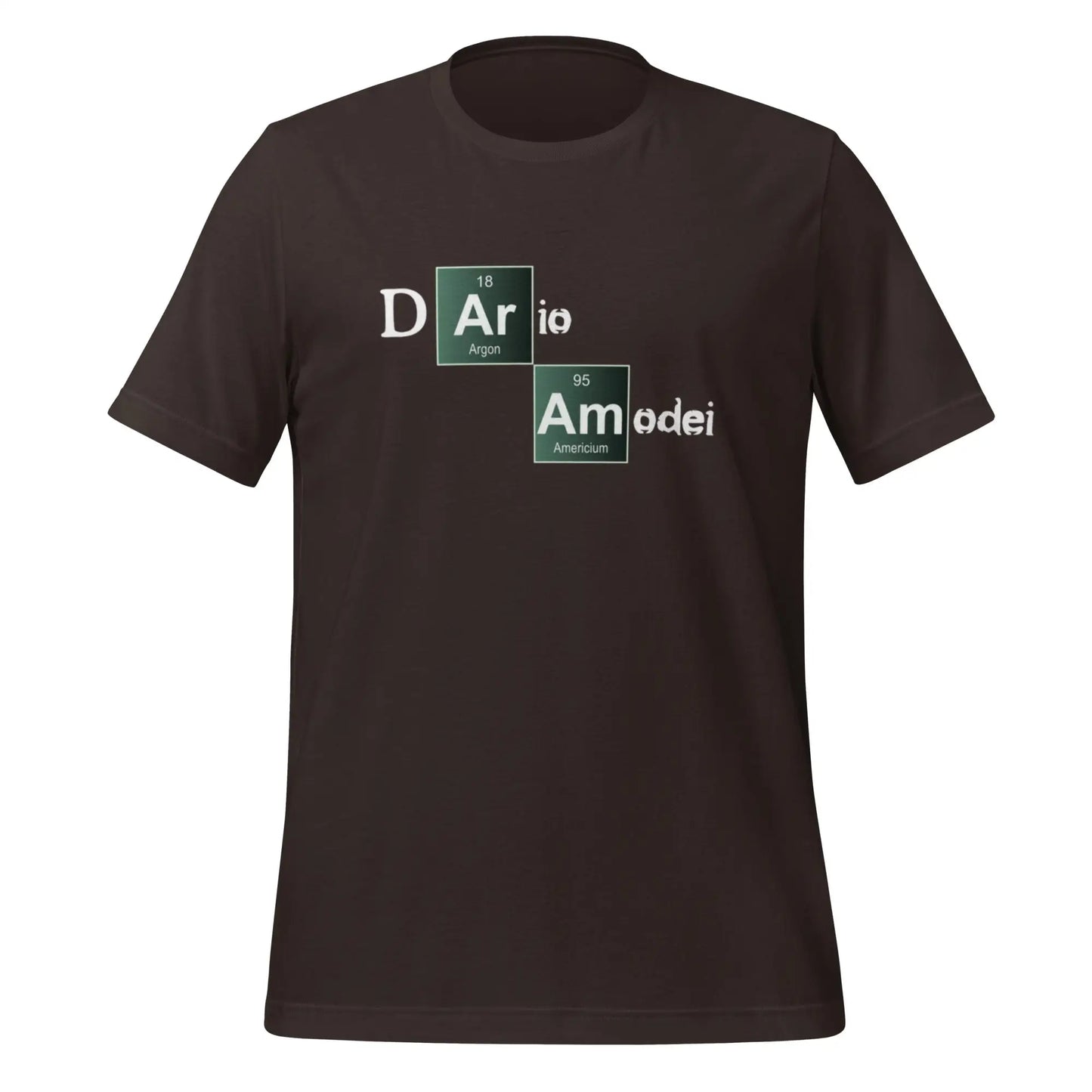 Dario Amodei Breaking Bad Style T-Shirt (unisex) - Brown / M