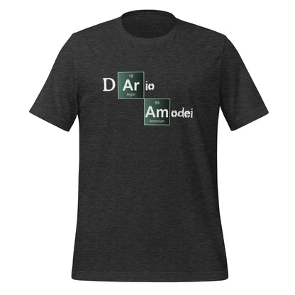 Dario Amodei Breaking Bad Style T-Shirt (unisex) - Dark Grey Heather / M