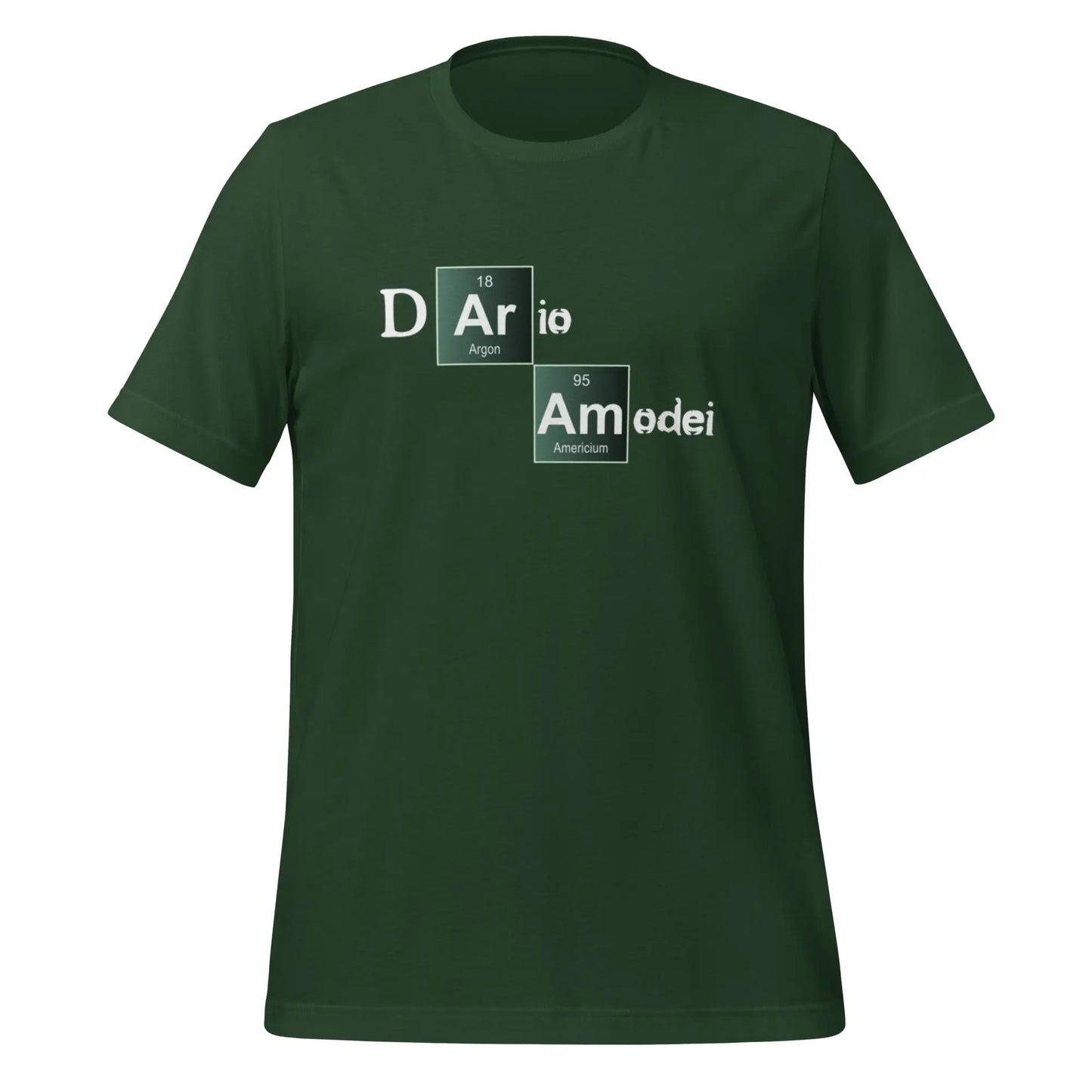 Dario Amodei Breaking Bad Style T-Shirt (unisex) - Forest / M