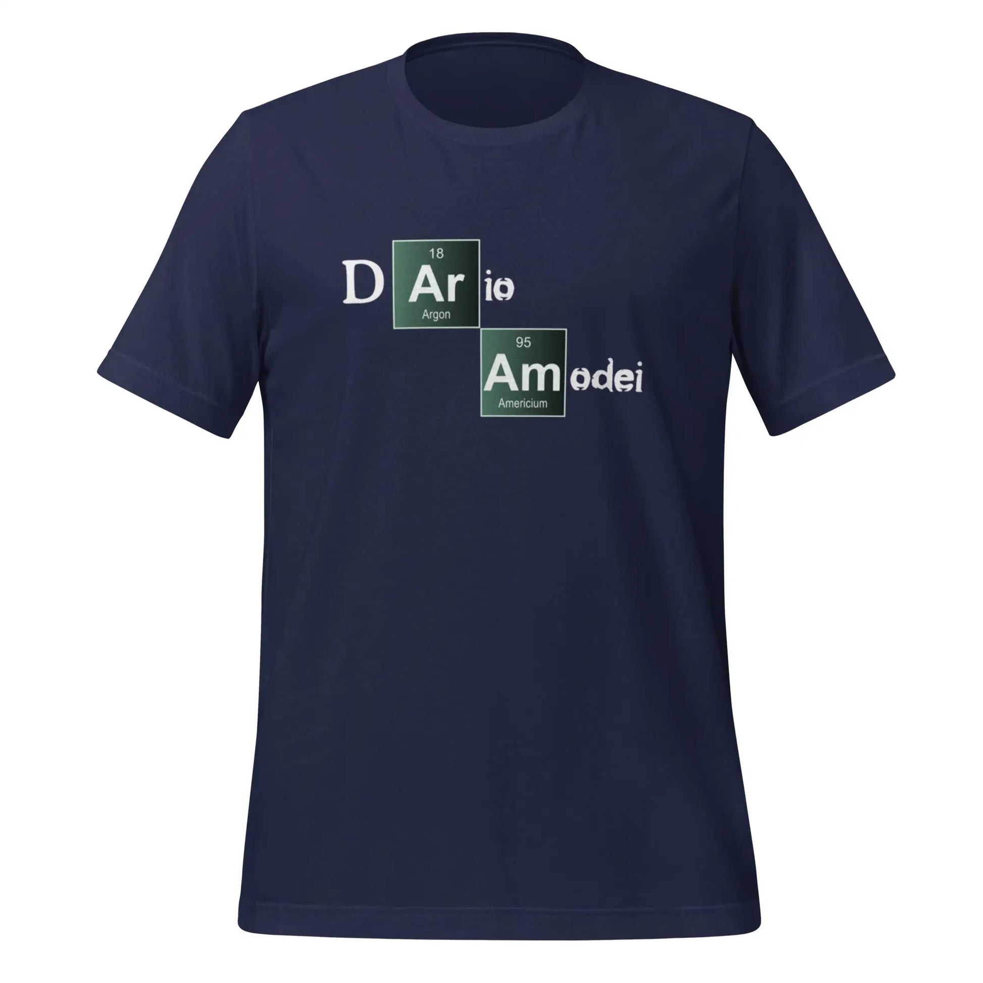 Dario Amodei Breaking Bad Style T-Shirt (unisex) - Navy / M