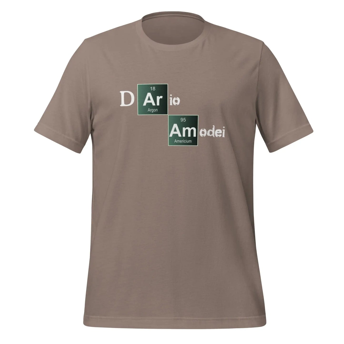 Dario Amodei Breaking Bad Style T-Shirt (unisex) - Pebble / M