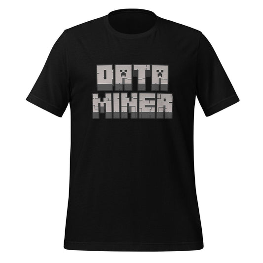 Data Miner T-Shirt (unisex) - Black - AI Store