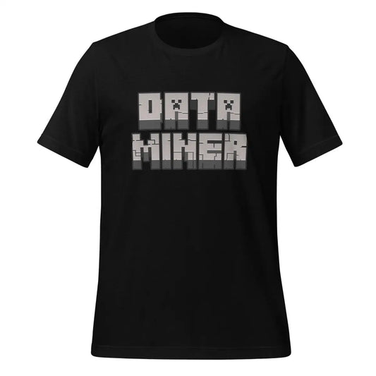 Data Miner T-Shirt (unisex) - Black / M