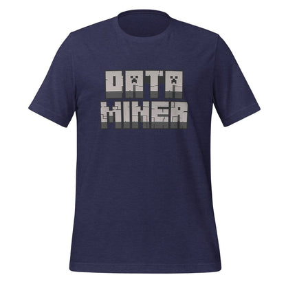 Data Miner T-Shirt (unisex) - Heather Midnight Navy - AI Store