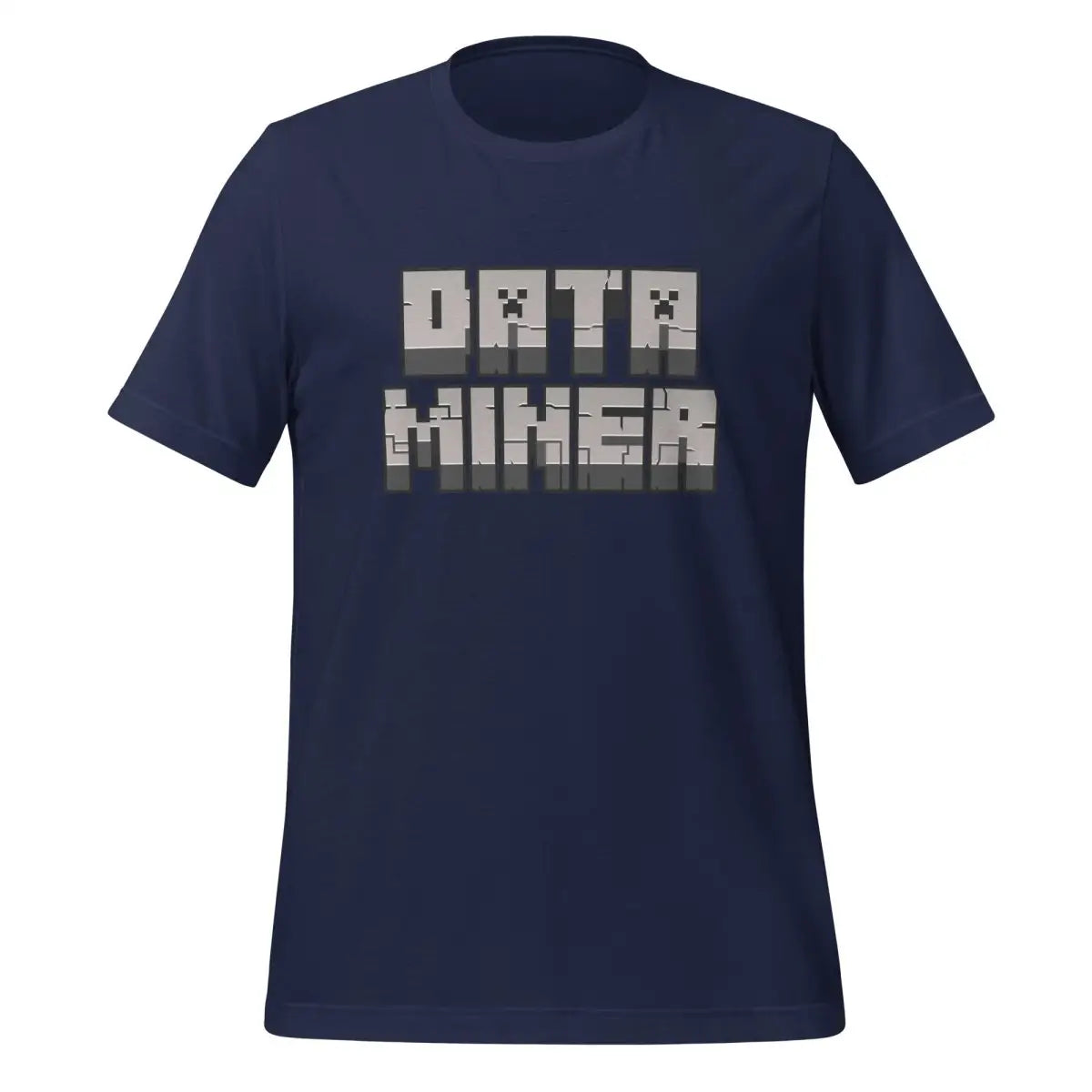 The Data Miner T-shirt (unisex) Navy / m.