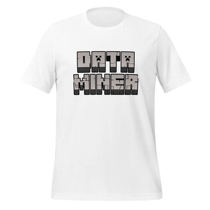 Data Miner T-Shirt (unisex) - White / M