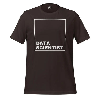 DATA SCIENTIST T-Shirt 2 (unisex) - Brown / M