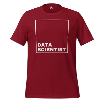 DATA SCIENTIST T-Shirt 2 (unisex) - Cardinal / M