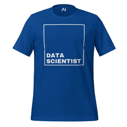 DATA SCIENTIST T-Shirt 2 (unisex) - True Royal / M