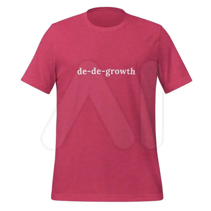 de-de-growth T-Shirt (unisex) - Heather Raspberry / M