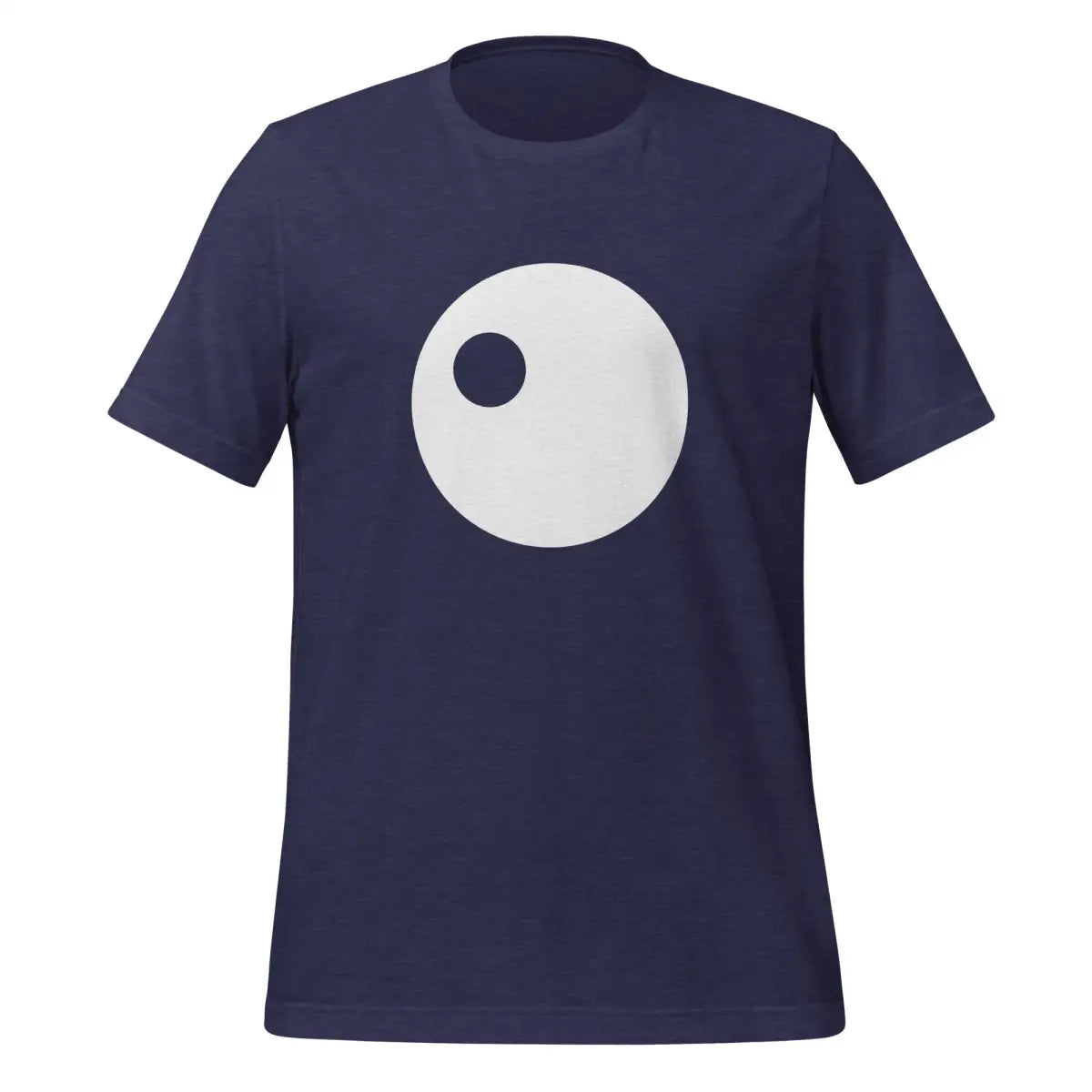 Death Star Icon T-Shirt (unisex) - Heather Midnight Navy / M