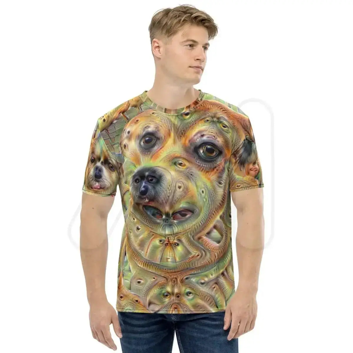 Deep Dream Dogs T-Shirt (men)