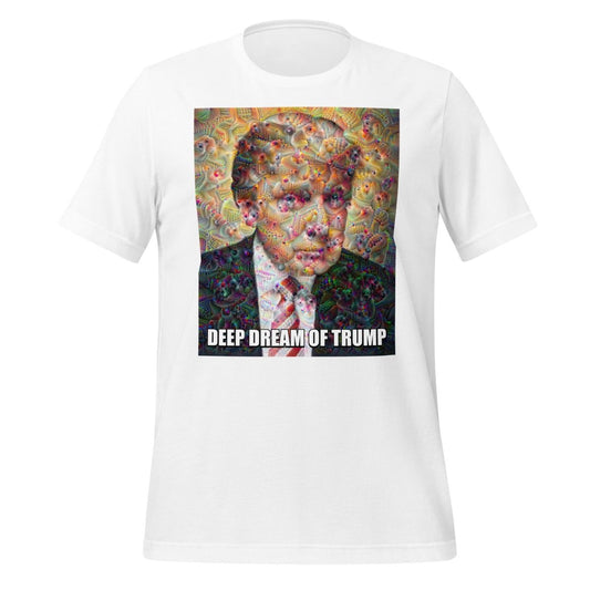 Deep Dream of Trump T - Shirt (unisex) - White - AI Store
