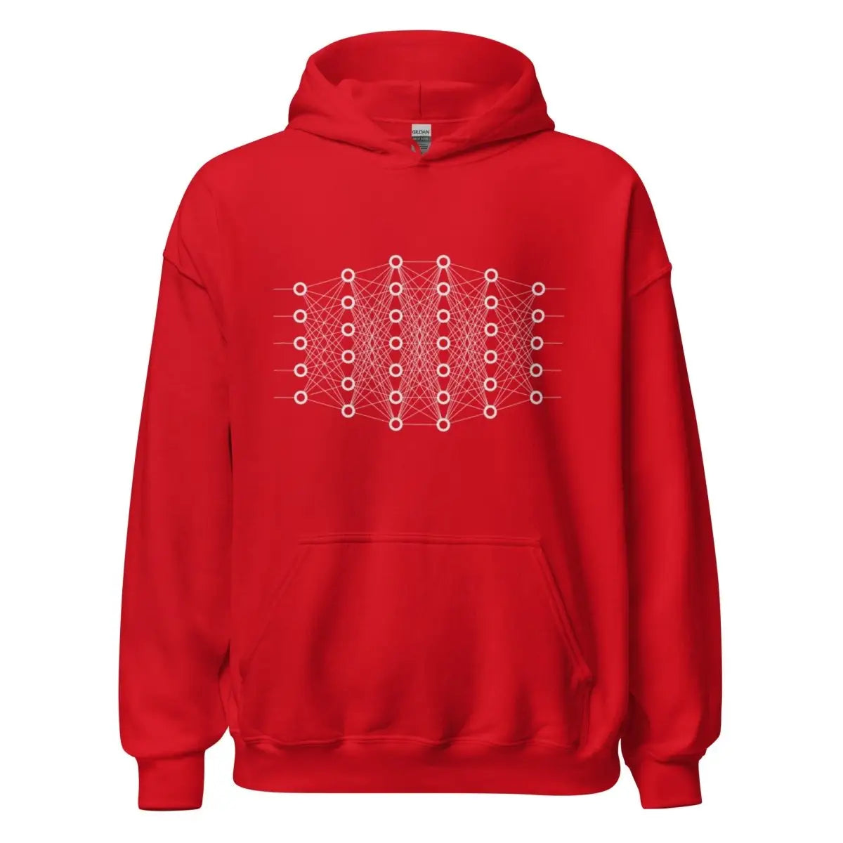 Deep Learning Hoodie 2 (unisex) - Red / M