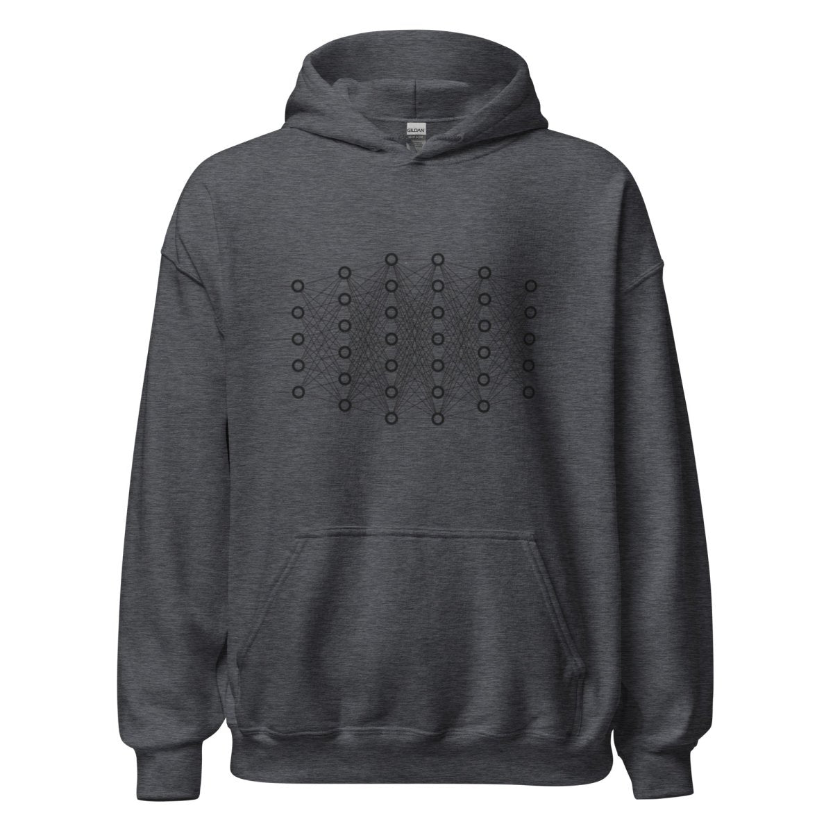 Deep Learning Hoodie (unisex) - Dark Heather - AI Store