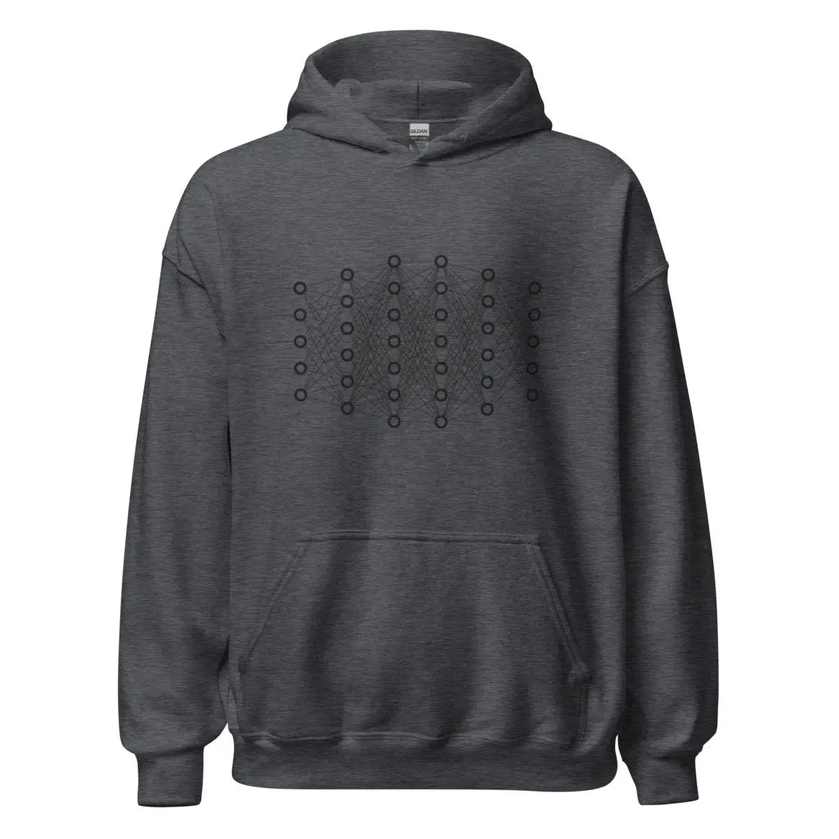 Deep Learning Hoodie (unisex) - Dark Heather / M