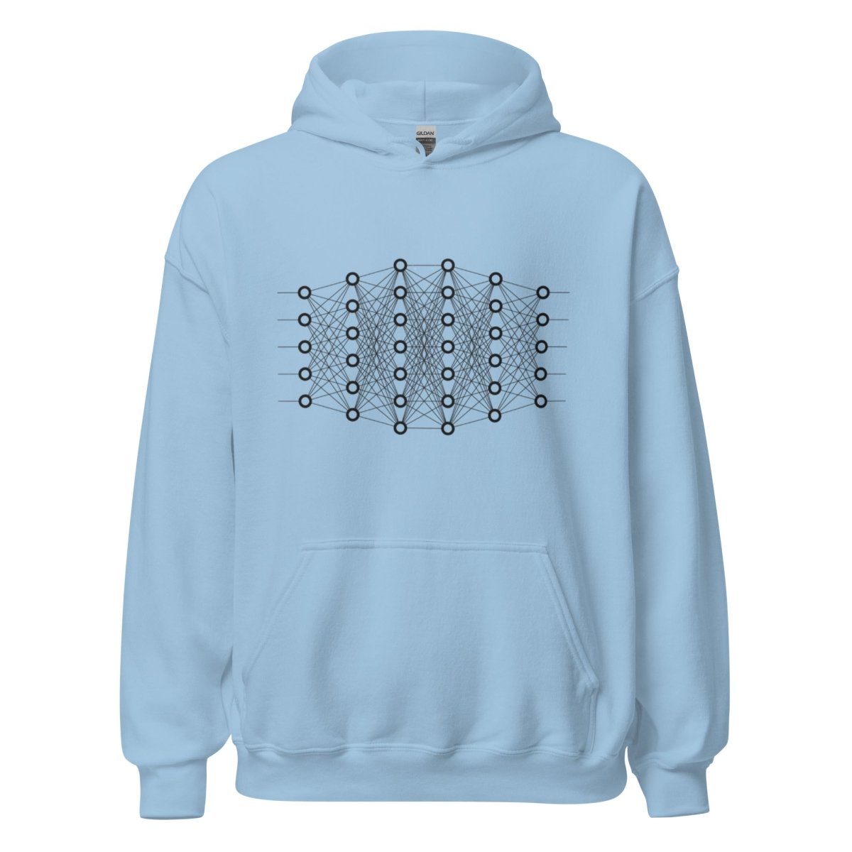 Deep Learning Hoodie (unisex) - Light Blue - AI Store