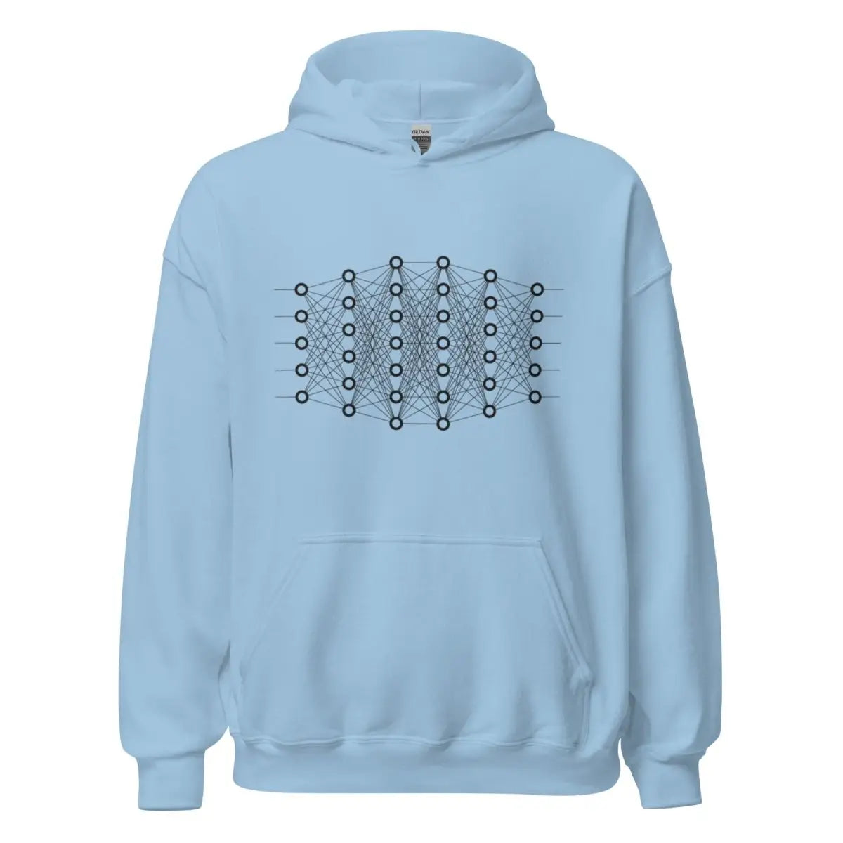 Deep Learning Hoodie (unisex) - Light Blue / M