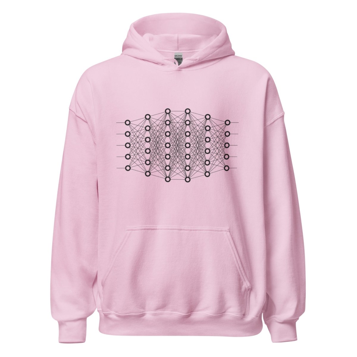 Deep Learning Hoodie (unisex) - Light Pink - AI Store