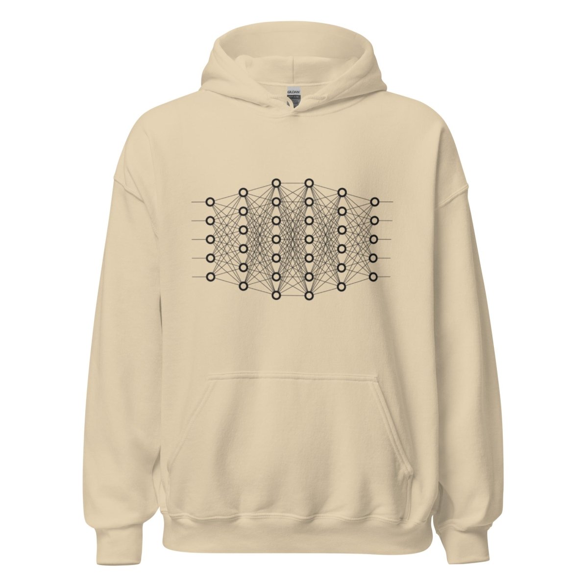 Deep Learning Hoodie (unisex) - Sand - AI Store