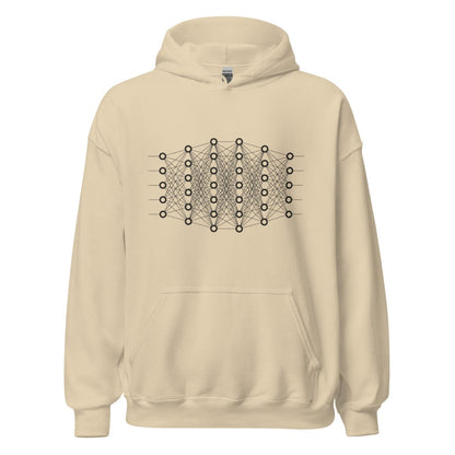 Deep Learning Hoodie (unisex) - Sand - AI Store