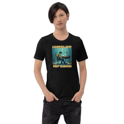 The Deep Learning Under Water T-shirt 2 (unisex).