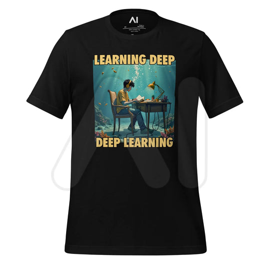 Deep Learning Under Water T-Shirt 2 (unisex) - Black / M