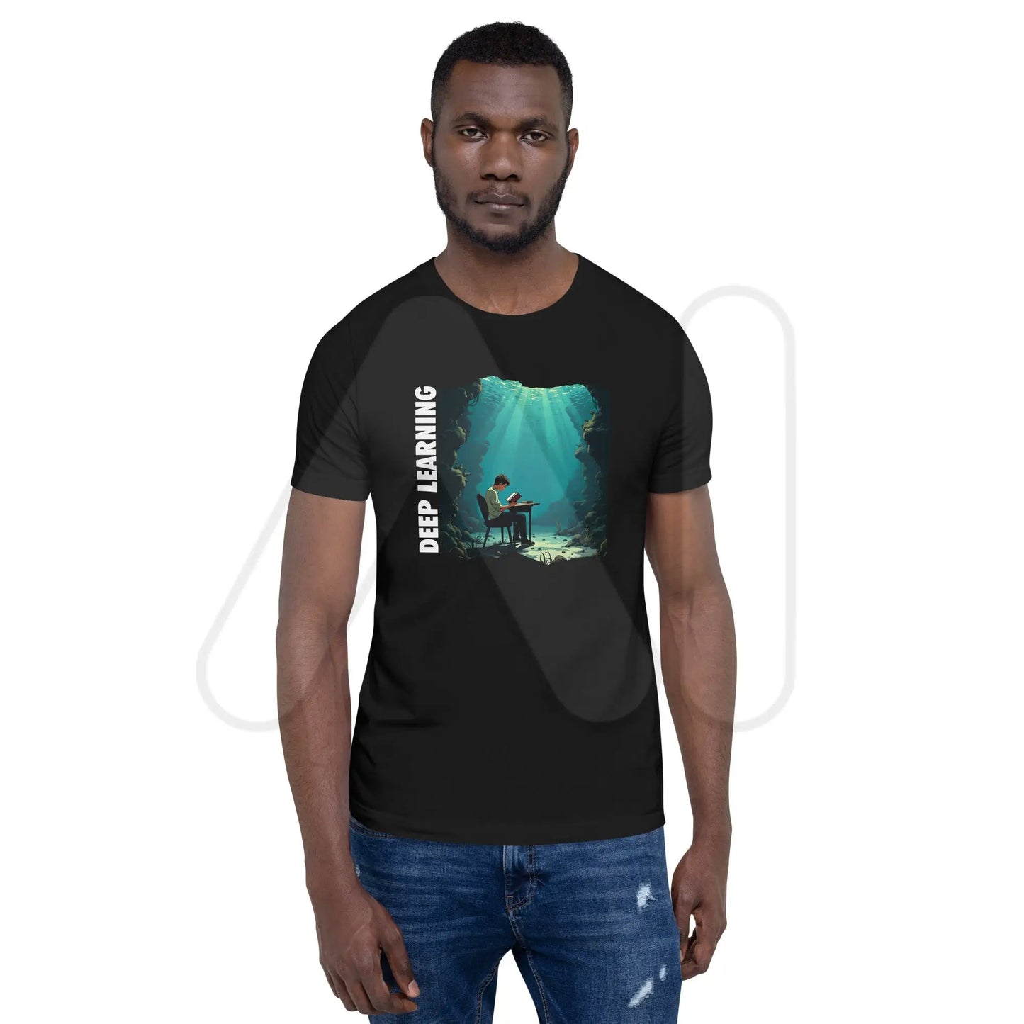 Deep Learning Under Water T-Shirt 3 (unisex)