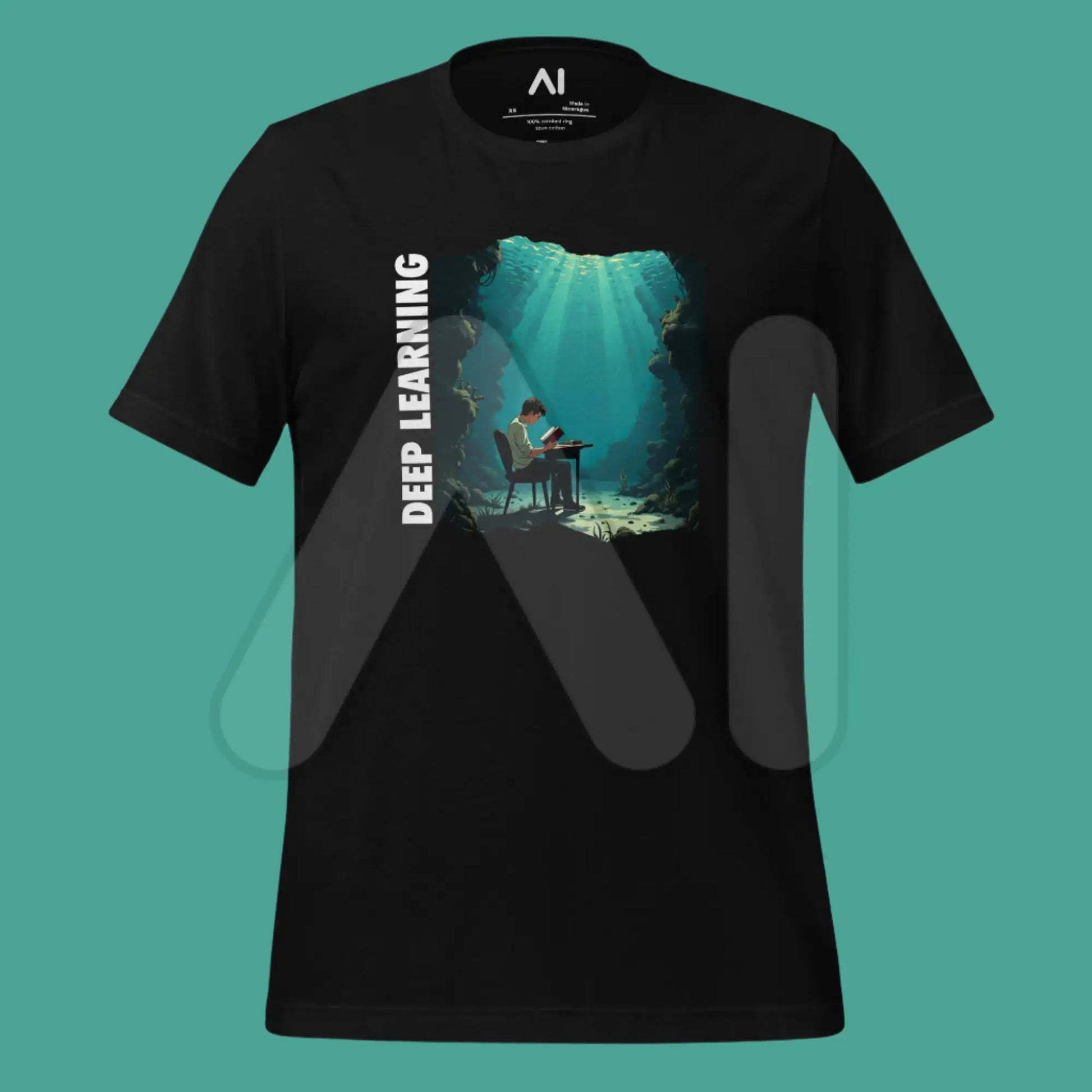 Deep Learning Under Water T-Shirt 3 (unisex)