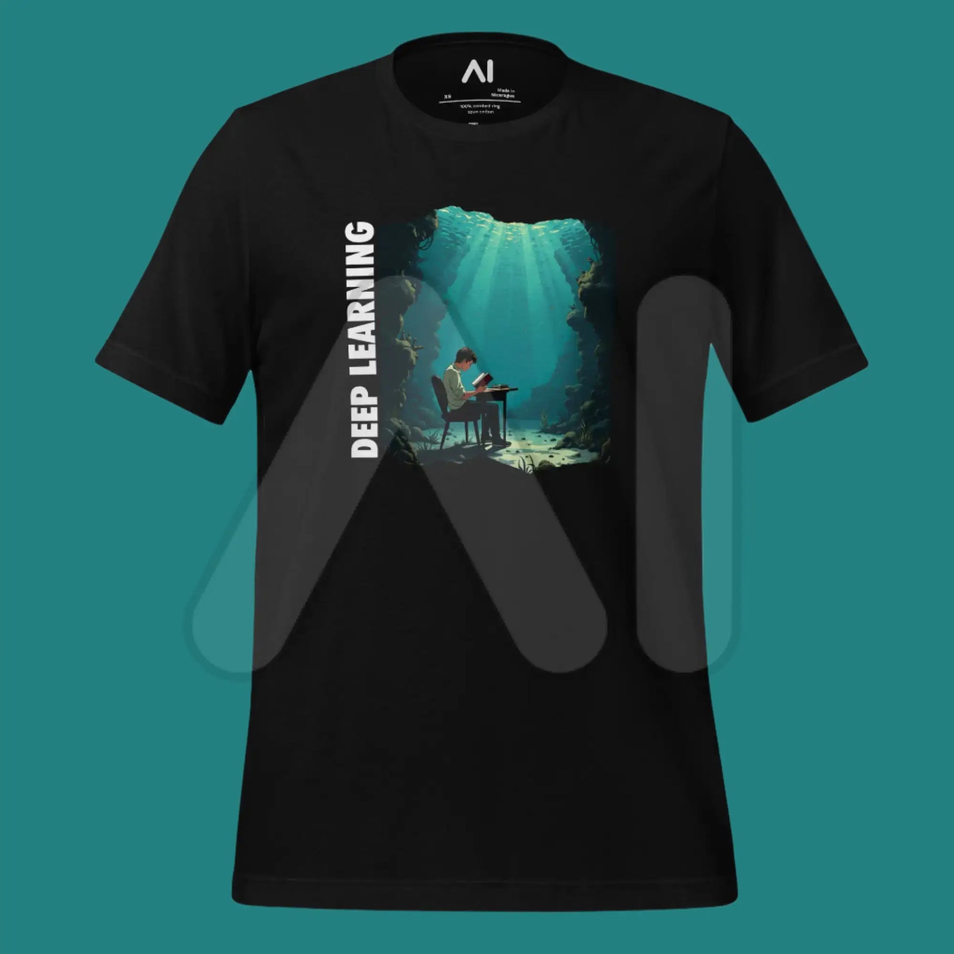 Deep Learning Under Water T-Shirt 3 (unisex)