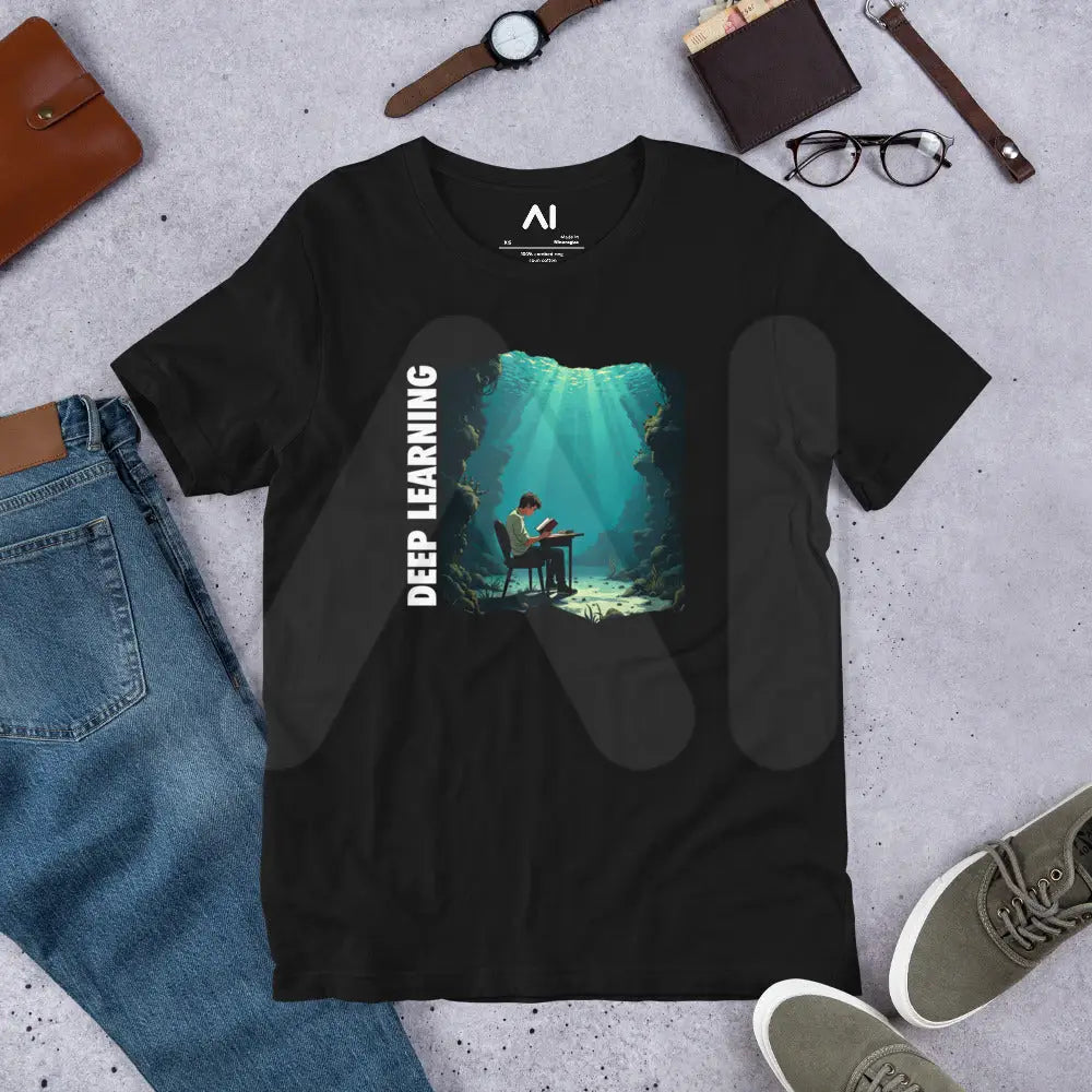 Deep Learning Under Water T-Shirt 3 (unisex)